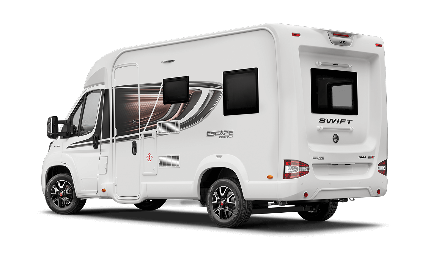 Escape Compact C404 Rear 3Q White
