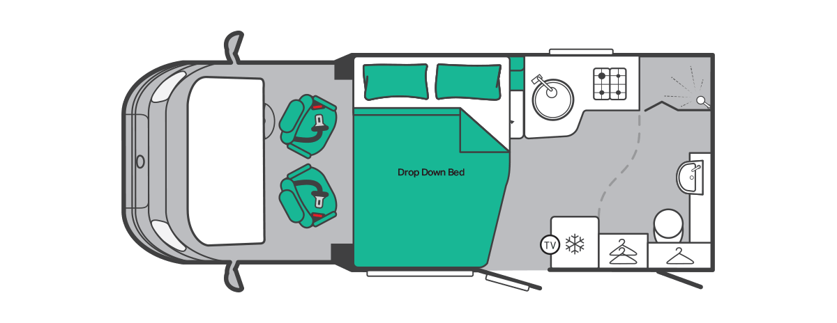 Voyager 505 floorplan