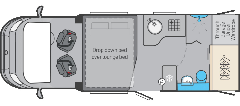 Voyager 540 floorplan