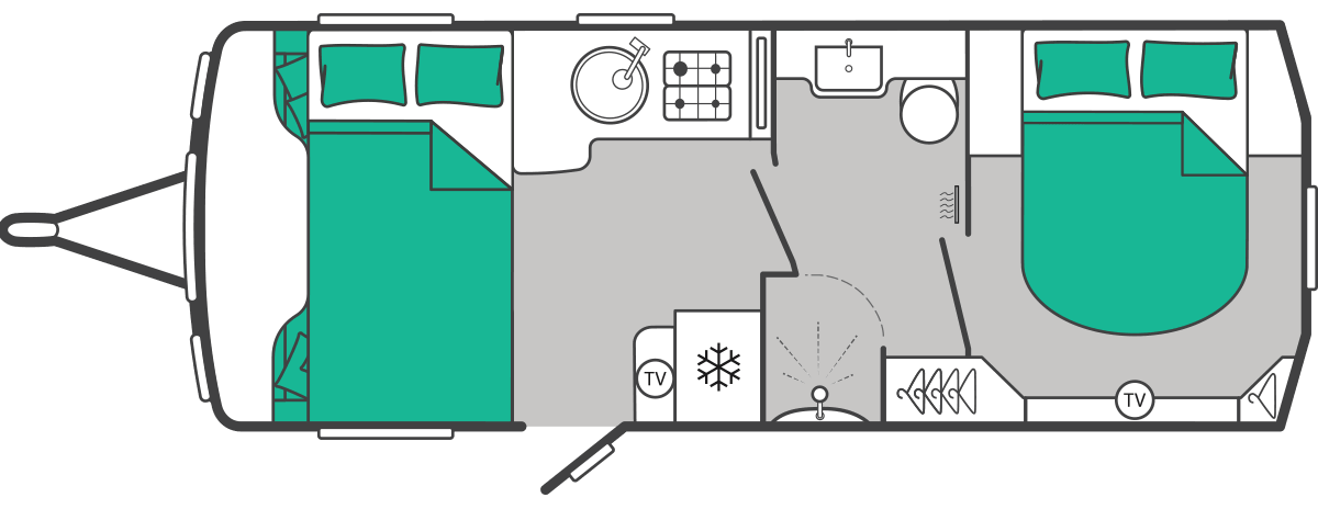 Elegance Grande 835 floorplan