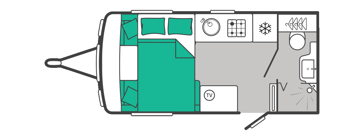 Challenger 480 floorplan