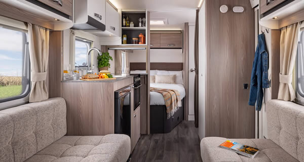 Swift Sprite touring caravan
