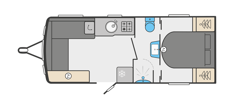 Challenger Grande 560L SE floorplan