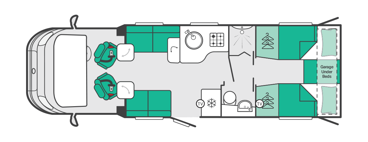 Escape 684 (2 berth) Day
