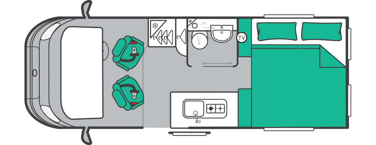 Carrera 122 floorplan