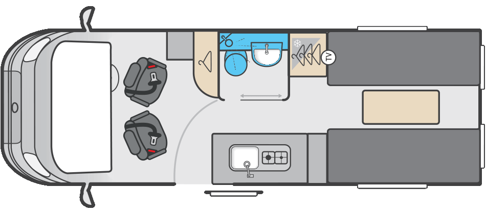 Carrera 132 floorplan