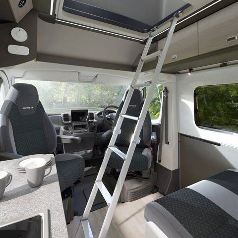 Merlin 244 front lounge