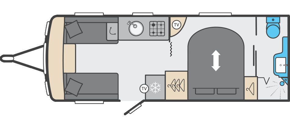 Challenger 580 floorplan