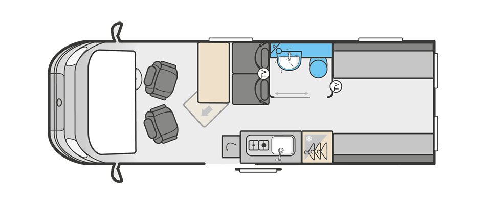 Trekker X floorplan