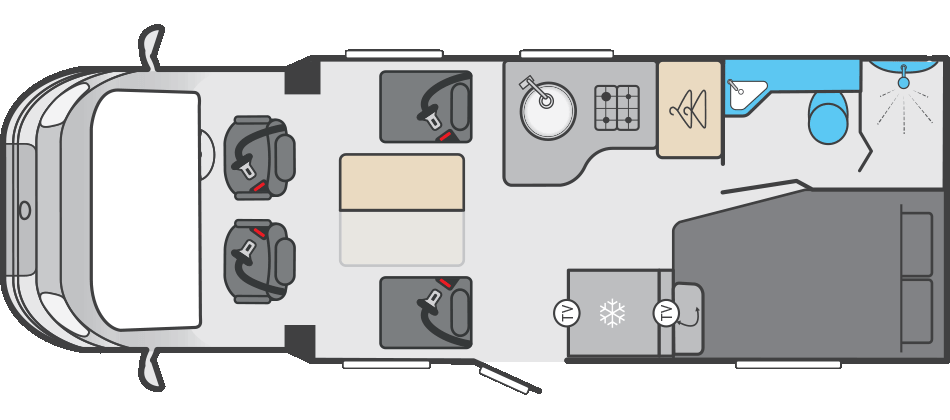 Voyager 564 floorplan