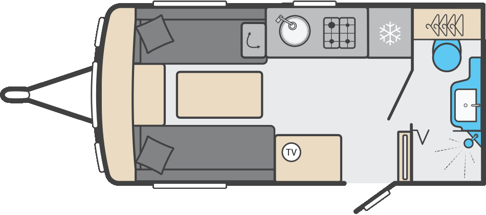 Challenger 480 floorplan