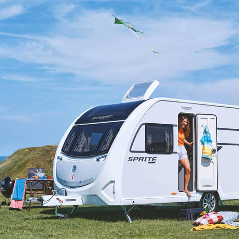 2026 Sprite Alpine 4 DB Lifestyle Exterior 5