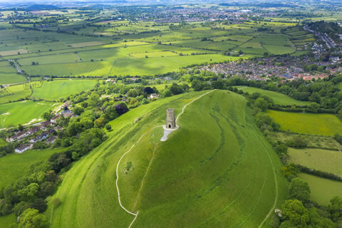 Glastonbury Tor monument