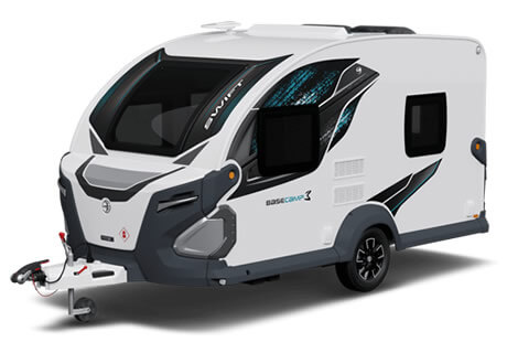 Swift Basecamp 3 touring caravan