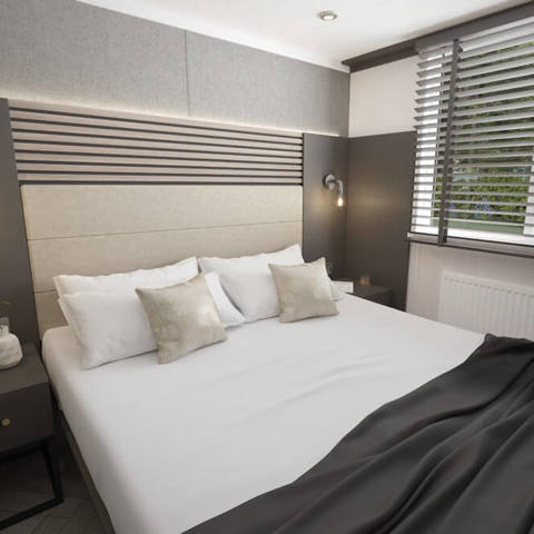 S Pod 6 Escape Rear Bedroom