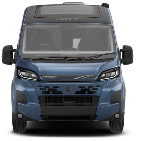 Carrera 122 Storm Blue (nose view)