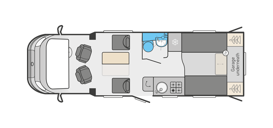 Voyager 574 floorplan
