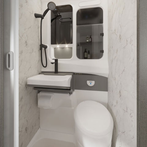 Trekker XF washroom