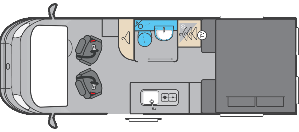 Carrera 132 floorplan