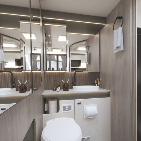 Kon-Tiki 740 washroom