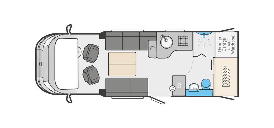 Escape 640 floorplan