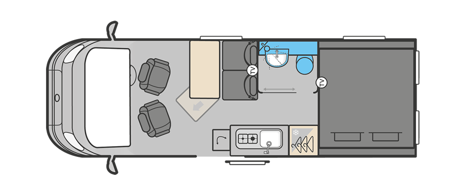 Trekker X floorplan