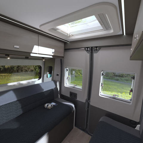 Merlin 144 rear lounge