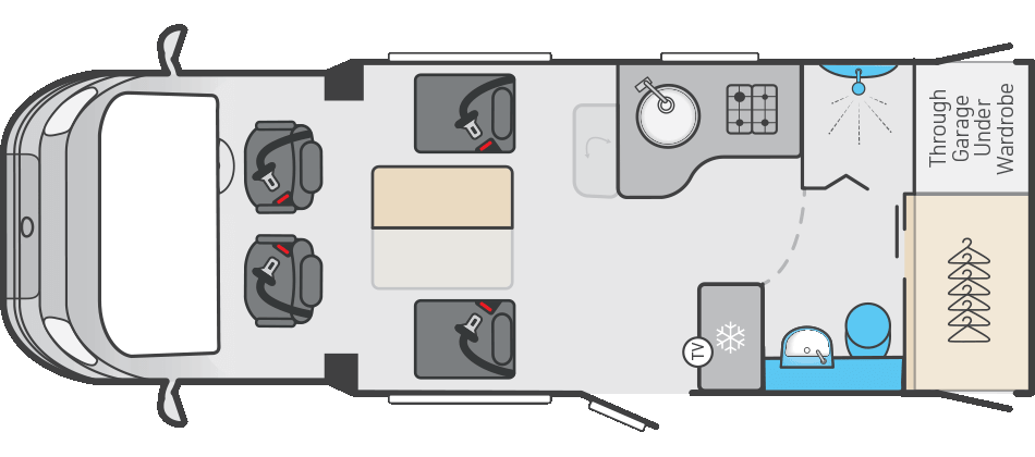Escape 640 floorplan