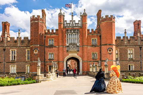 Hampton Court Palace in London