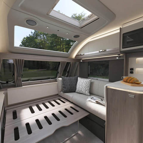 2026 Conqueror 560L Front Lounge Pull Out Bed Slats