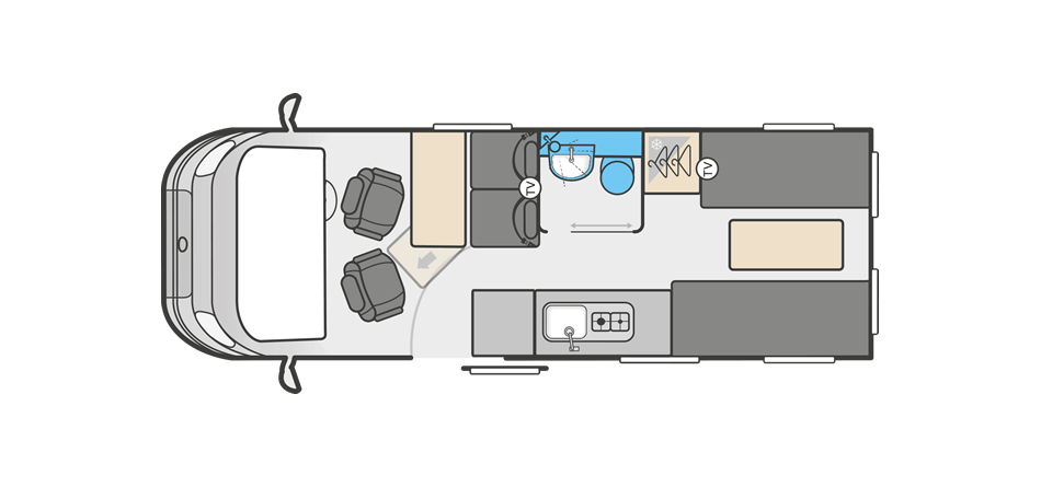 Carrera 184 floorplan