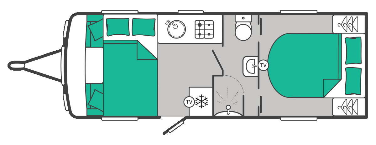 Challenger 560 floorplan