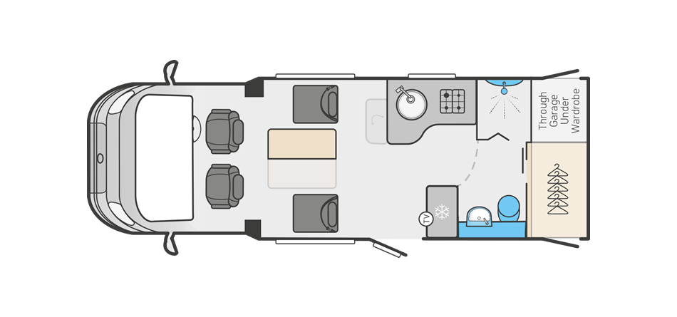 Escape 640 floorplan