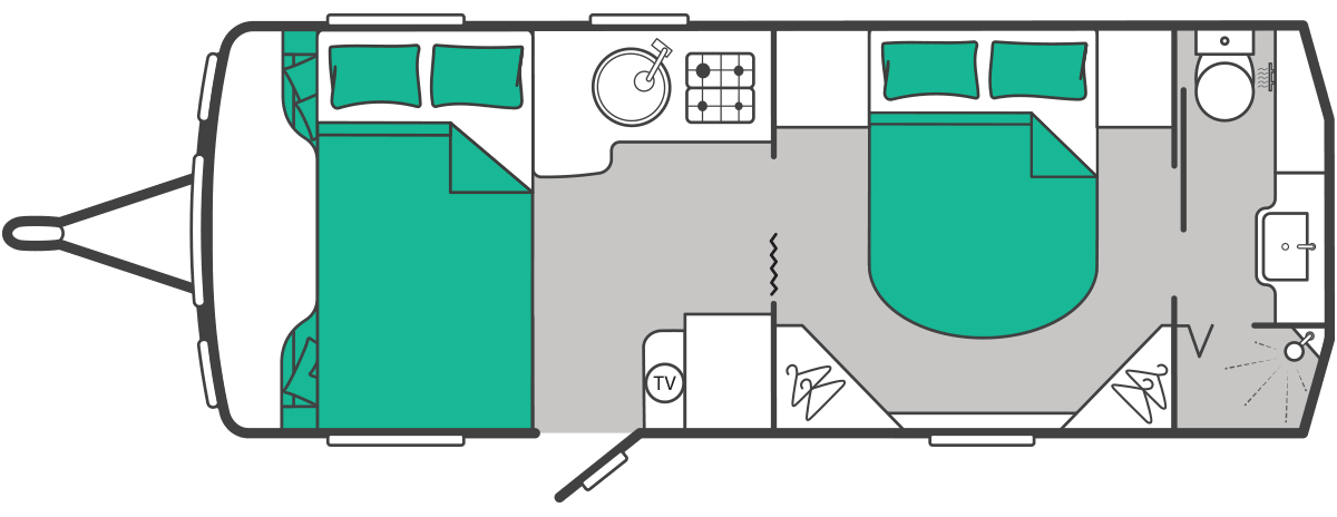 Elegance Grande 845 floorplan