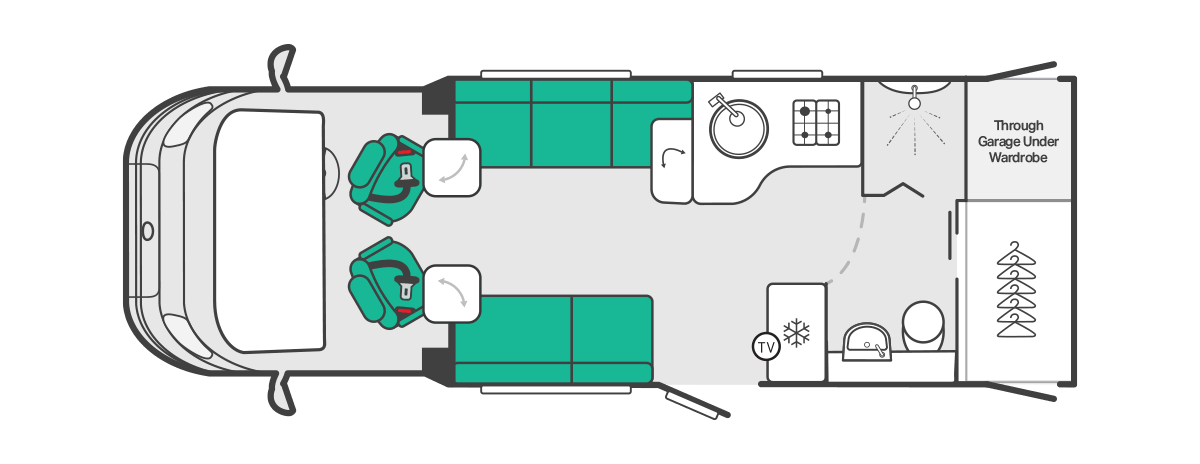 Escape 640 (2 berth) Day