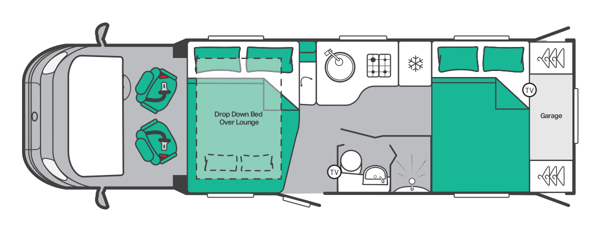 Kon-Tiki 774 floorplan