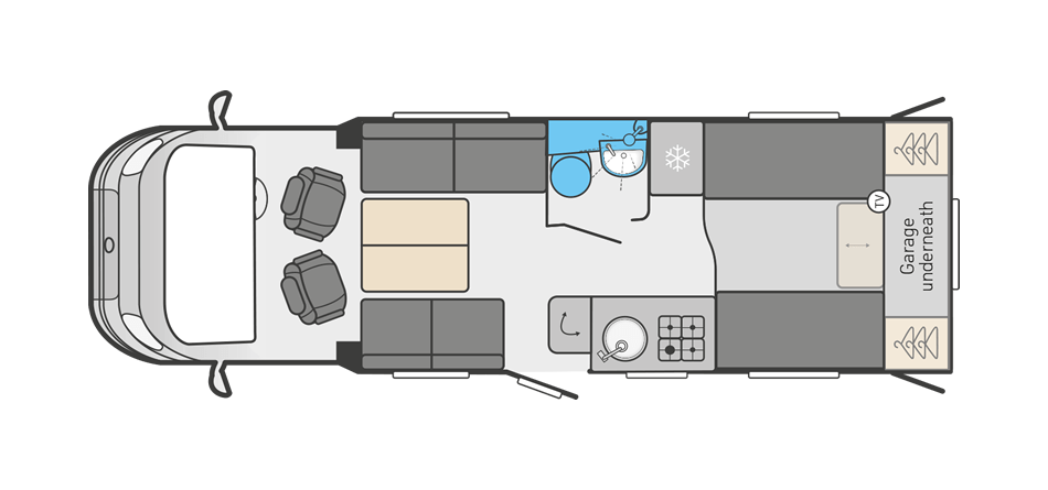 Voyager 574 floorplan