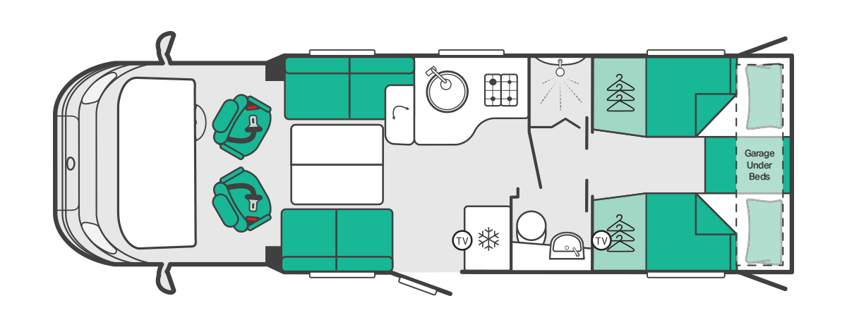 Trekker 584 Day (lounge)