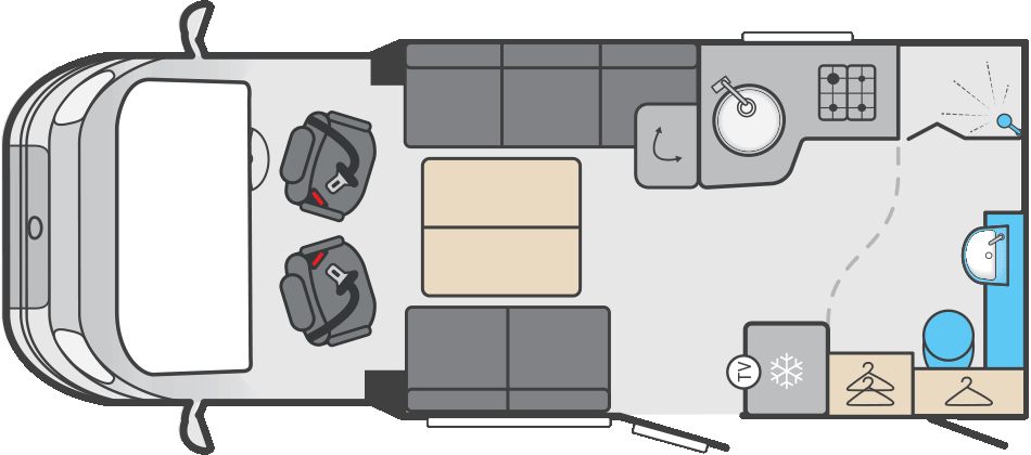 Voyager 505 floorplan