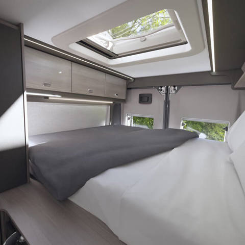 Merlin 164 rear bedroom