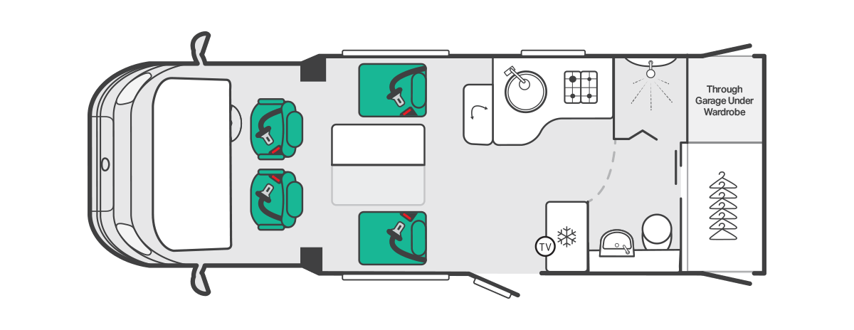 Kon-Tiki 740 floorplan