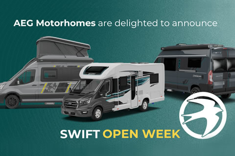 AEG Motorhomes Swift Open Week