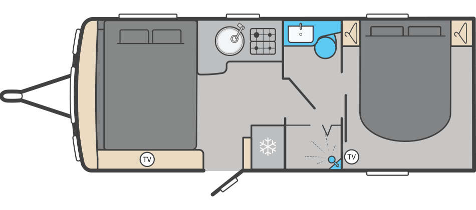 Conqueror Grande 560L floorplan