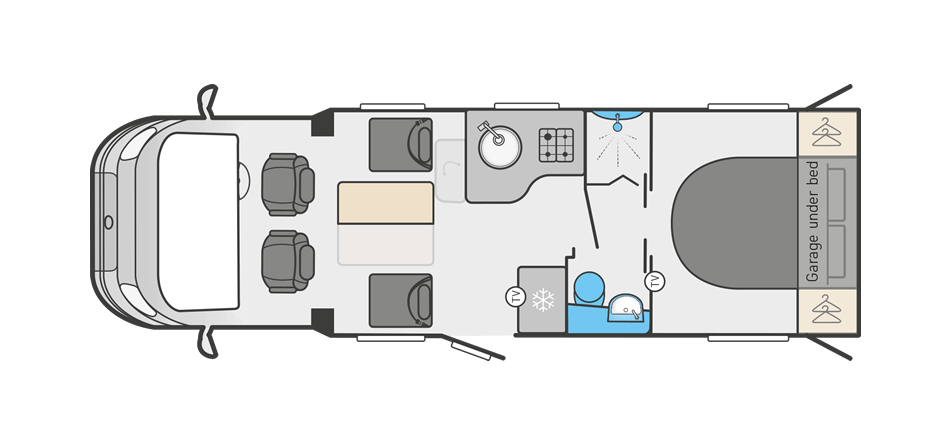 Escape 694 floorplan