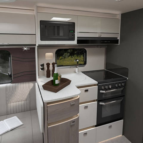 Elegance Grande 860 kitchen