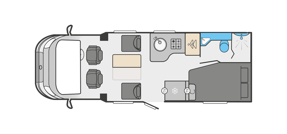Voyager 564 floorplan