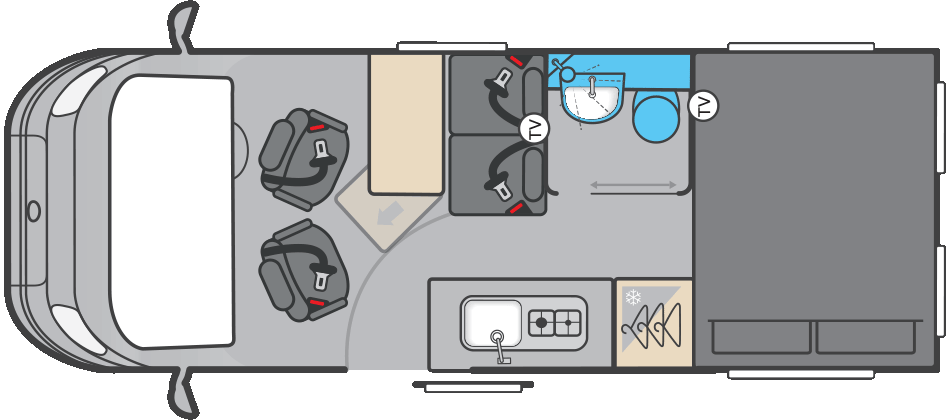 Carrera 244 floorplan