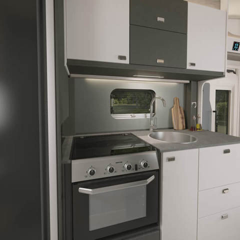 2026 Voyager 475 Kitchen