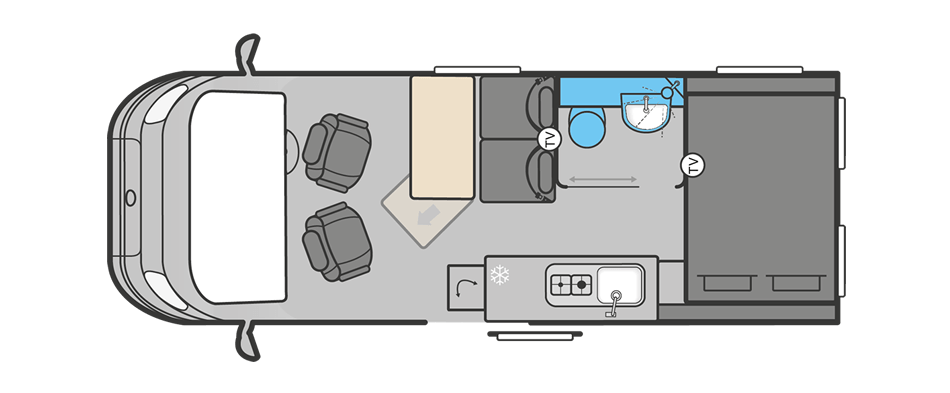 Trekker floorplan