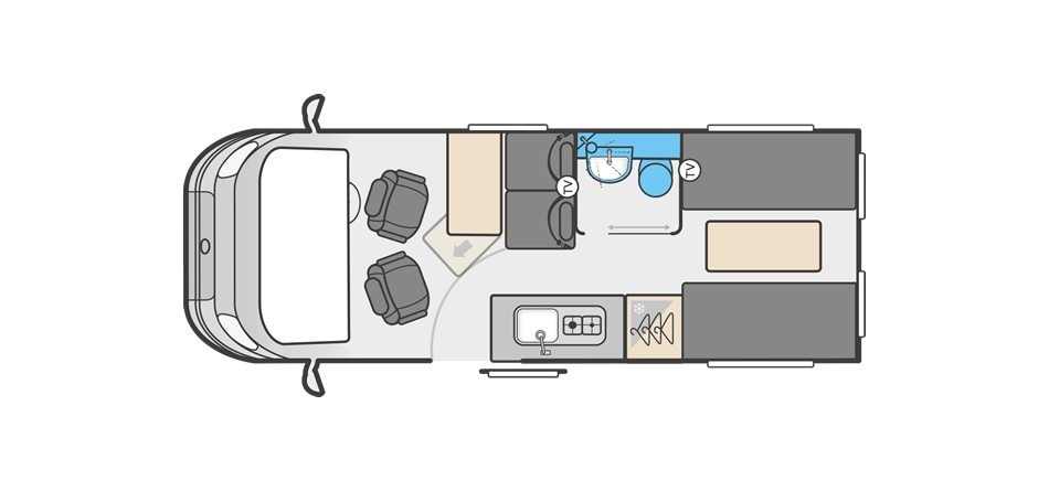 Carrera 144 floorplan